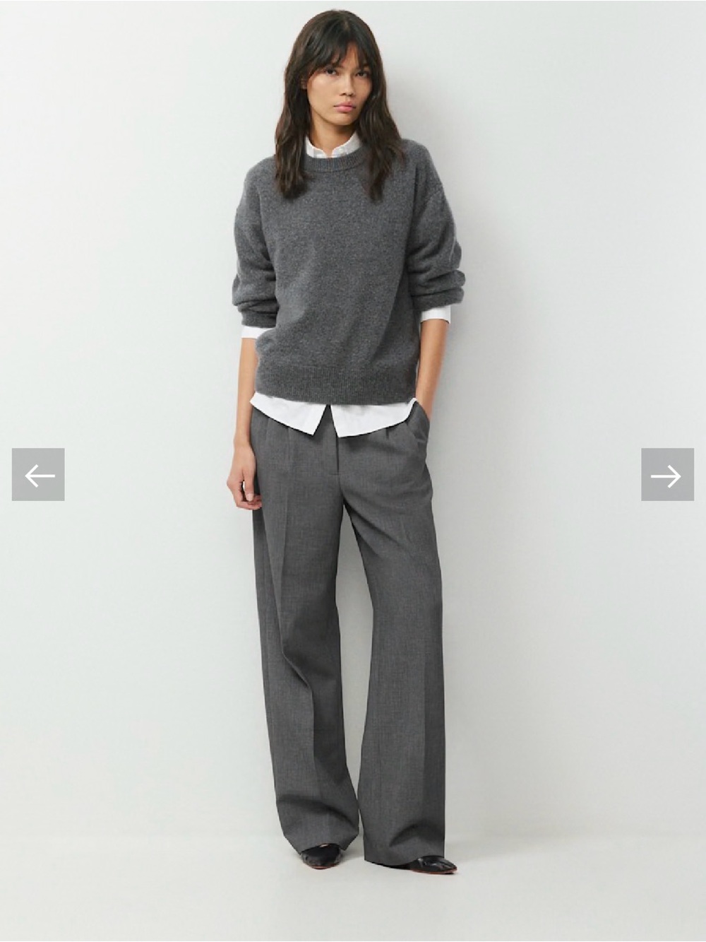 Essential Cashmere Relic Sweater, Midweight 100% Cashmere Crewneck Sweater, XS